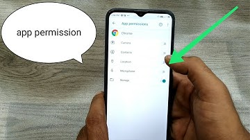 How to set App permission in Infinix Hot 8 |Settings app permissions  setting Change app permissions