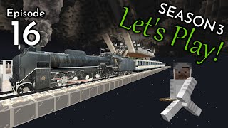 High Speed Steam Locomotive?  Minecraft Transit Railway Let's Play S3E16