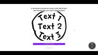 DR SEUSS Thing 1Thing 2 template on CANVA TUTORIAL