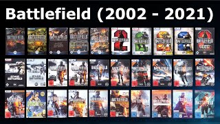 Battlefield Spiele Sammlung - alle Erstausgaben (2002 – 2021) | BF2042