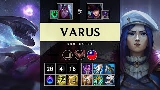 Varus ADC vs Caitlyn - TW Grandmaster Patch 25.16