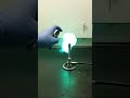 Flame Test (Copper (II) ion/Cupric with Ethanol)