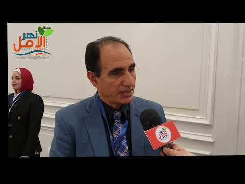 لقاء مجلة نهر الامل مع د ماهر شحاتةمدير عام الإدارة العامه للعلاقات الثقافية
