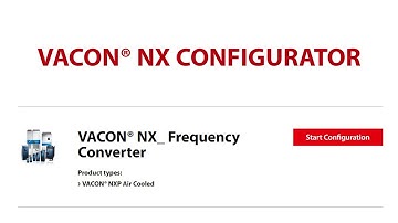 Video tutorial: How to configure your VACON® NX
