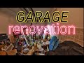 Garage renovation - time lapse video