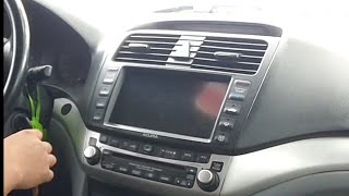 2004 2005 2006 2007 2008 Acura TSX radio removal