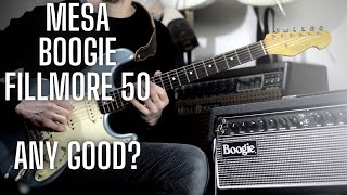 Mesa Boogie Fillmore 50  First time plugging it in