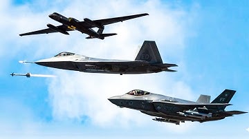 F-22 And F-35 Datalinks Finally Talk Freely With Each Other Thanks To A U-2 Flying Translator