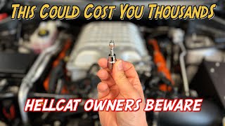 THIS Almost BLEW UP My HELLCAT SUPERCHARGER - BEWARE OF THIS