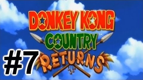 Donkey Kong Country Returns (Co-Op) World 1-B: "Please, No More Tummies"