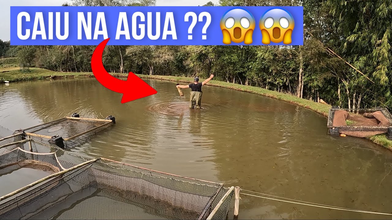 Decidimos em cima da hora, vamos secar o depósito