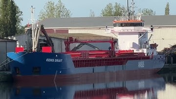 090925 #Sharpness mini video update. Eems Drait and Delf #freighter #shipping 