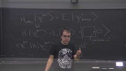 Lecture 8 - Statistical Mechanics by Pedro Vieira