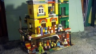 Lego Downtown Diner Modular Building Moc Review
