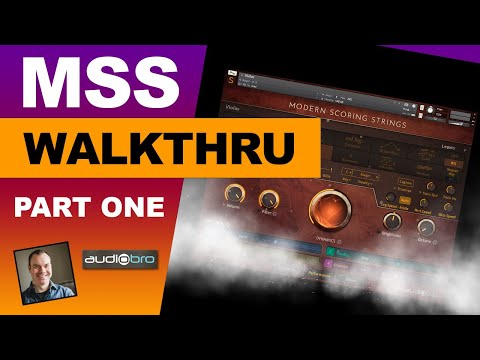 Modern Scoring Strings walkthrough part 1 (AudioBro MSS)