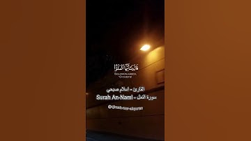 اسلام صبحي 😌 ارجع إليهم فلنأتينهم بجنود لا قبل لهم بها🤲سورة النمل - Surah An-Naml