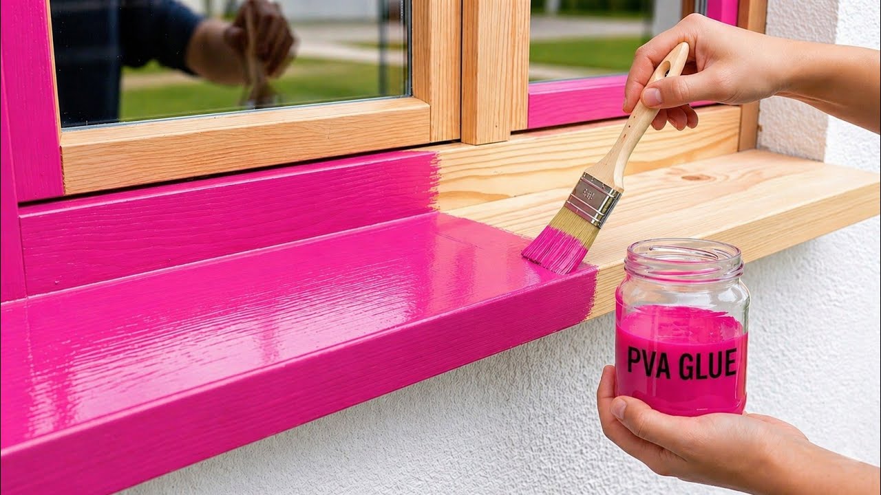 Just mix WALL PAINT with WHITE GLUE‼️Discover the secret worth MILLIONS ...