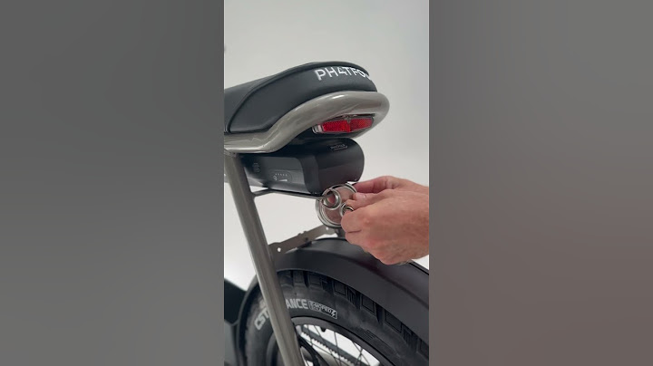 Accu beveiligingsslot voor de Phatfour #fatbikes #fatbike