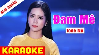 KARAOKE Đam Mê Tone Nữ - Beat Chuẩn Hoàng Hải | Võ Hoàng Karaoke
