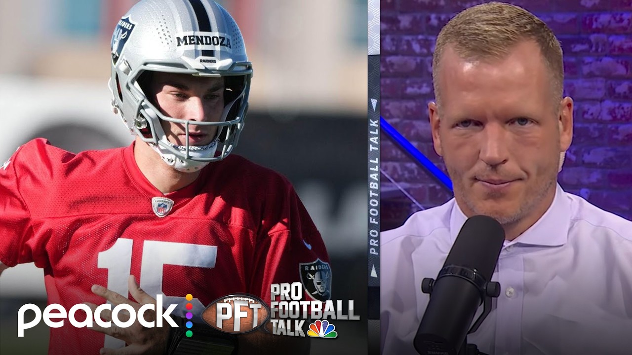 Klint Kubiak says Kirk Cousins is 'the guy' over Fernando Mendoza | Pro Football Talk | NFL on NBC