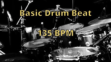 BASIC DRUM BEAT 135 BPM