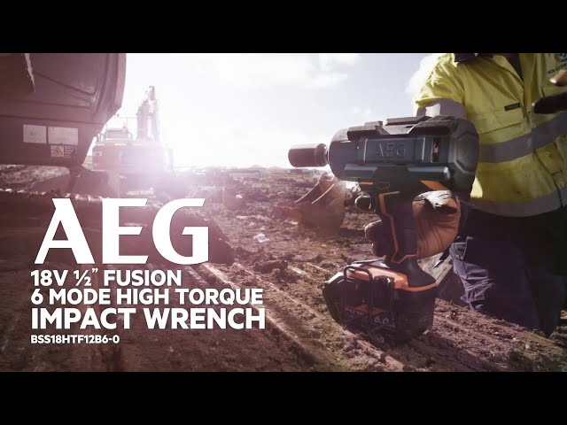 With 2100Nm of nut-busting torque, the 18V ½ FUSION 6 Mode High Torque  Impact Wrench is the only one you'll need on your heavy…