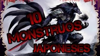 Video thumbnail of "10 Monstruos De Leyendas Japonesas Mas Aterradores (De los ultimos con loquendo)"