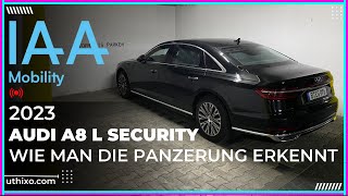 Wie Du Eine Gepanzerte Staatslimousine Erkennst | Audi A8 L Security Auf Der Iaa Mobility 2023