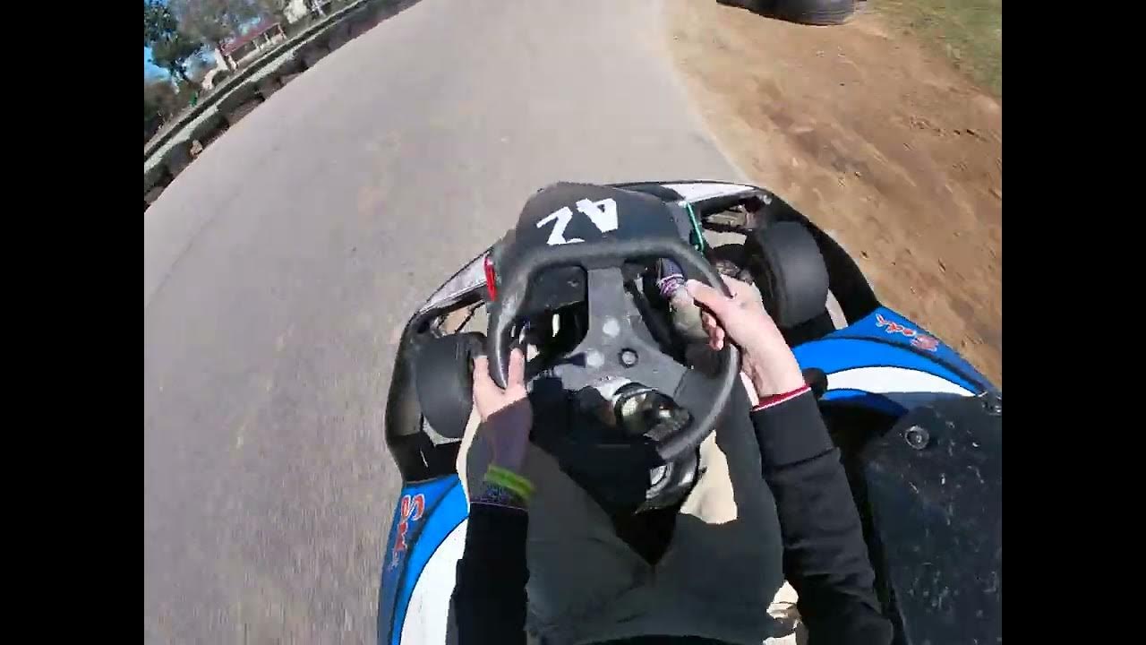First Karting video ( finish line performance karting) YouTube