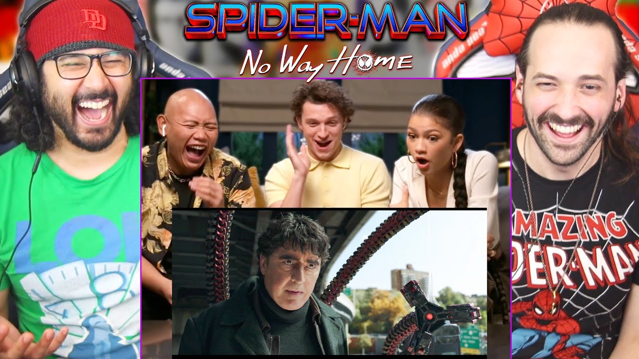 Tom Holland Zendaya & Jacob FULL REACTION To Spider-Man No Way Home