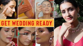 How to Get Ready For A DESI SHAADI! | From Body Care to Makeup!