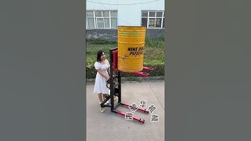 Electric forklift  loading and Unloading Artifact saves time, effort and labor small electric.