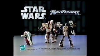 Star Wars Transformers (Hasbro) TV Commercial - 2006