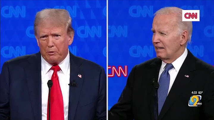 RECAP: Biden and Trump take part in CNN Presidential Debate