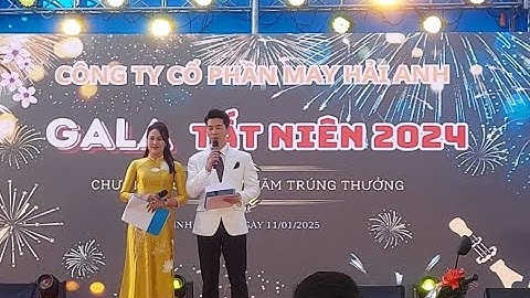 Ga là tiệc tất niên công ty cổ phần may hải anh