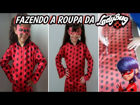 roupa da ladybug e do cat noir