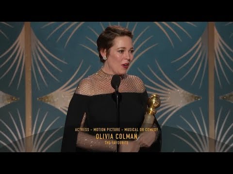 [hd]-olivia-colman-wins-best-actress-|-2019-golden-globes