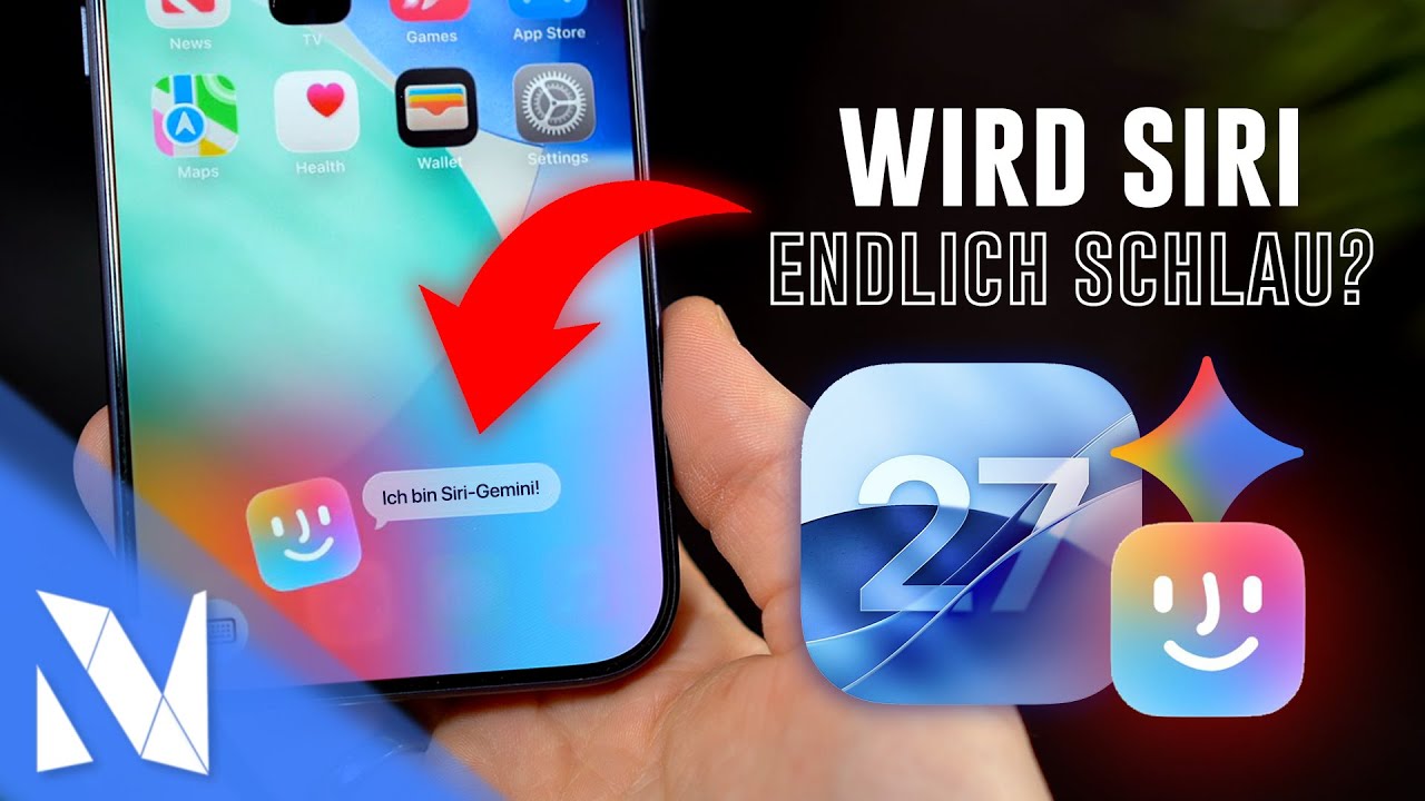 Siri wird ENDLICH schlau: Google Gemini in iOS 26.4 & iOS 27 | Nils-Hendrik Welk