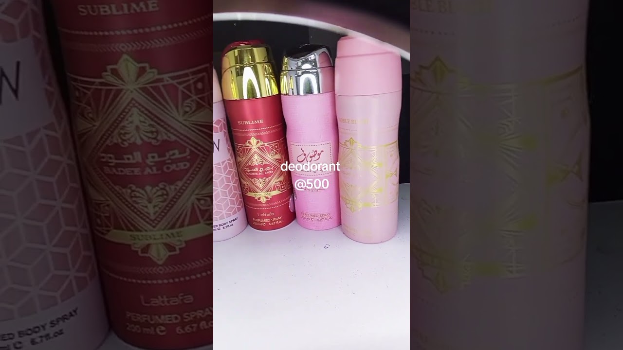 Deodorant Spray