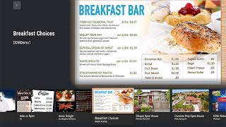 How to Setup a Digital Menu Board (Using Dynamic Digital Menu DDM) V2
