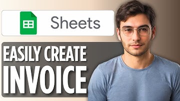 How To Create Invoice in Google Sheets Step By Step | Beginner