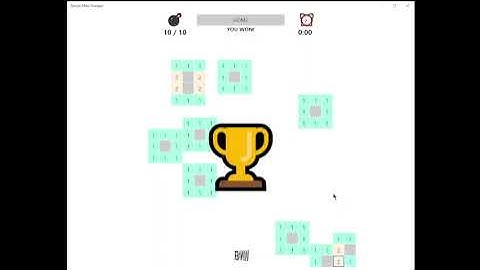 Simple Mine Sweeper; 0 seconds