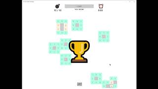 Simple Mine Sweeper; 0 seconds