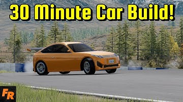 30 Minute Car Build Challenge! - BeamNG Drive/Automation