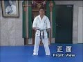 Tekki sono ichi. (kata) Kyokushin karate