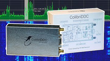 ColibriDDC SDR приёмник с Ethernet. Приём 4х частот одновременно.
