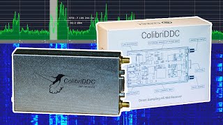 ColibriDDC SDR приёмник с Ethernet. Приём 4х частот одновременно.