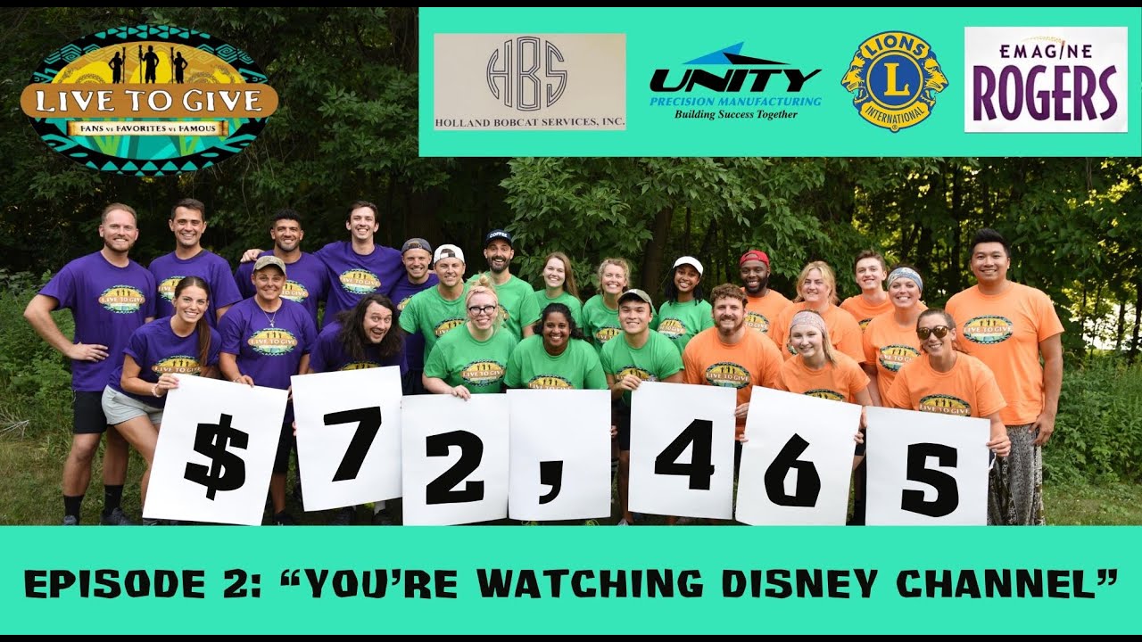 Live To Give Fans vs. Favorites vs. Famous Episode 2 "You're