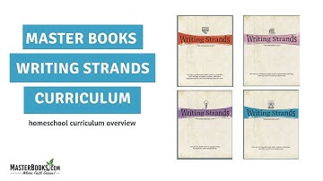 Writing Strands Review // Language Arts // Master Books Homeschool Curriculum