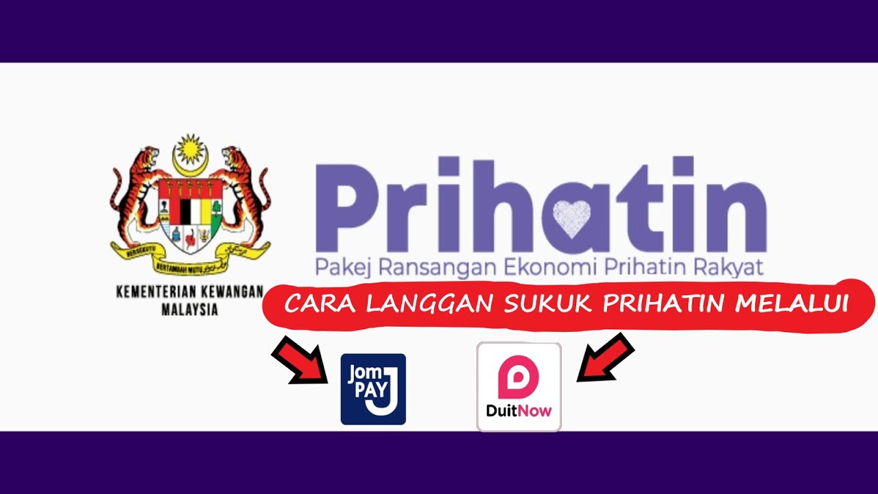 Terkini Cara Langgan Sukuk Prihatin Melalui Jompay Atau Duitnow Youtube